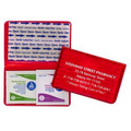 Ultra Vibrant TEK Translucent Pocket First Aid Kit (4"x2 1/2" Closed)